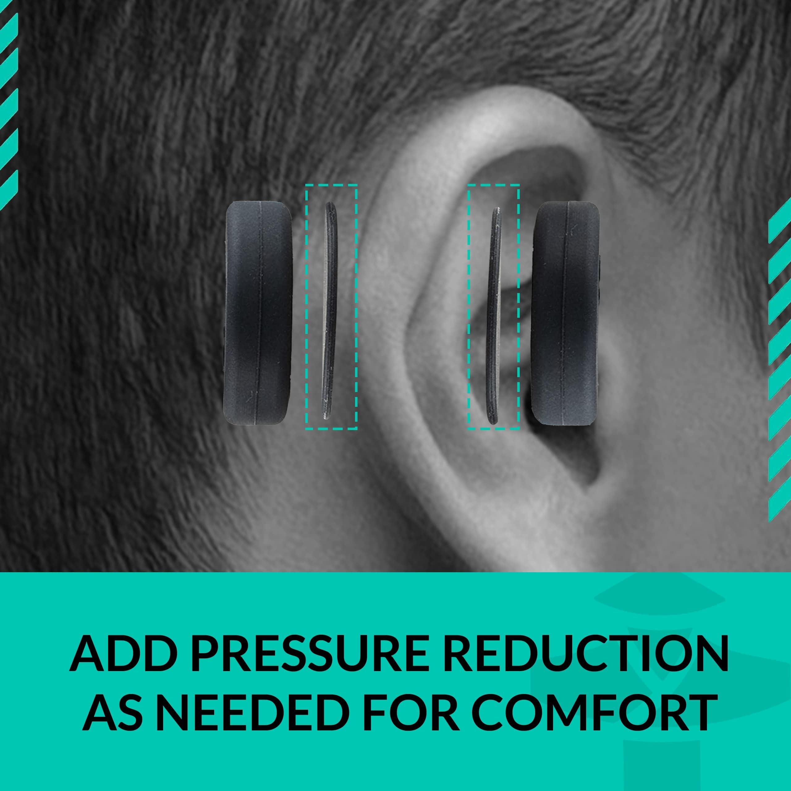 Cauliflower Ear Magnets | 8 Magnets + 8 Compression Reduction Discs Included. Cauliflower Ear Draining Kit for Treatment and Protection Against Scarring