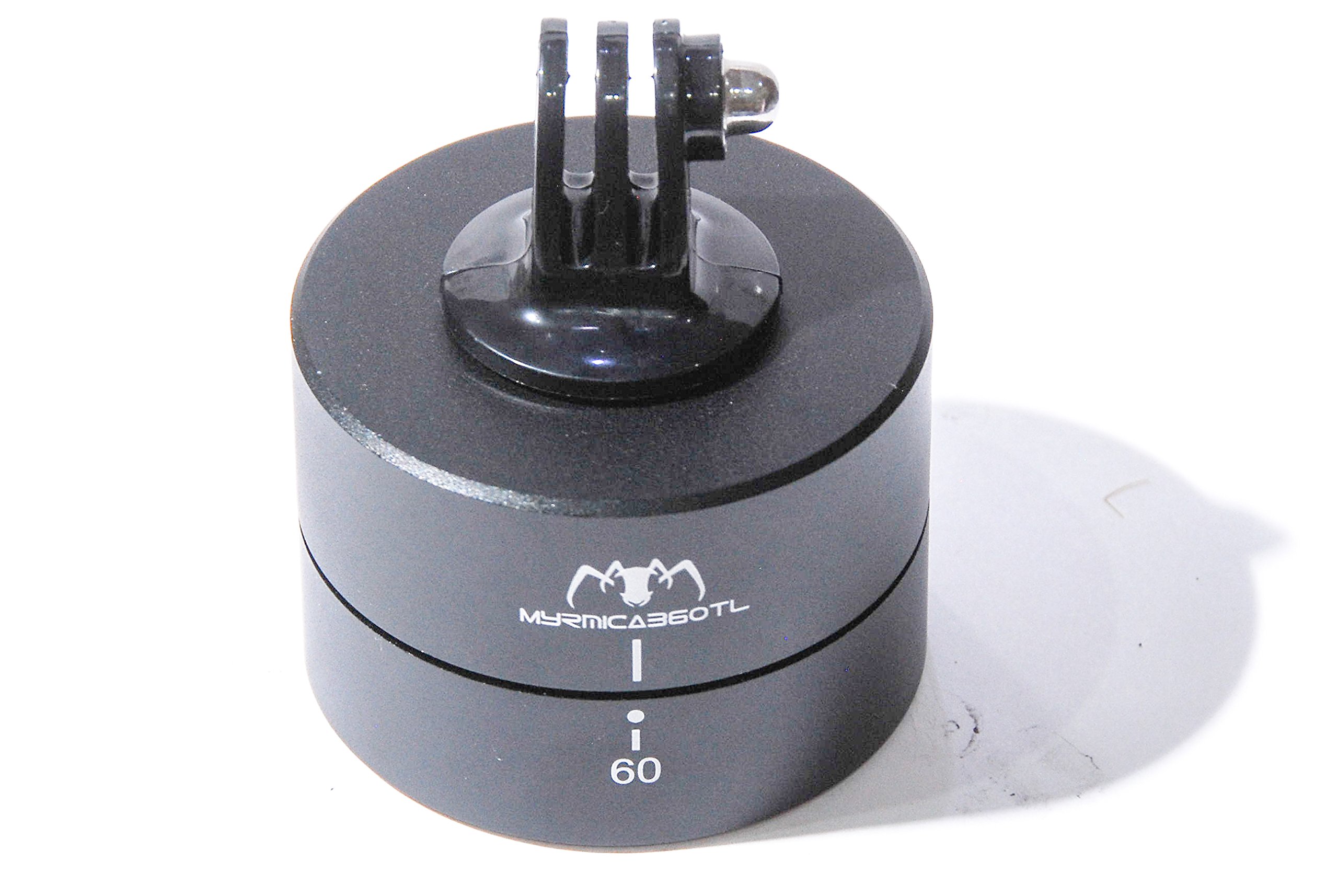 PROtastic Panning Time-lapse Mount for Gopro Hero/SJCAM Action Cameras (360 / Spinning/Rotating)