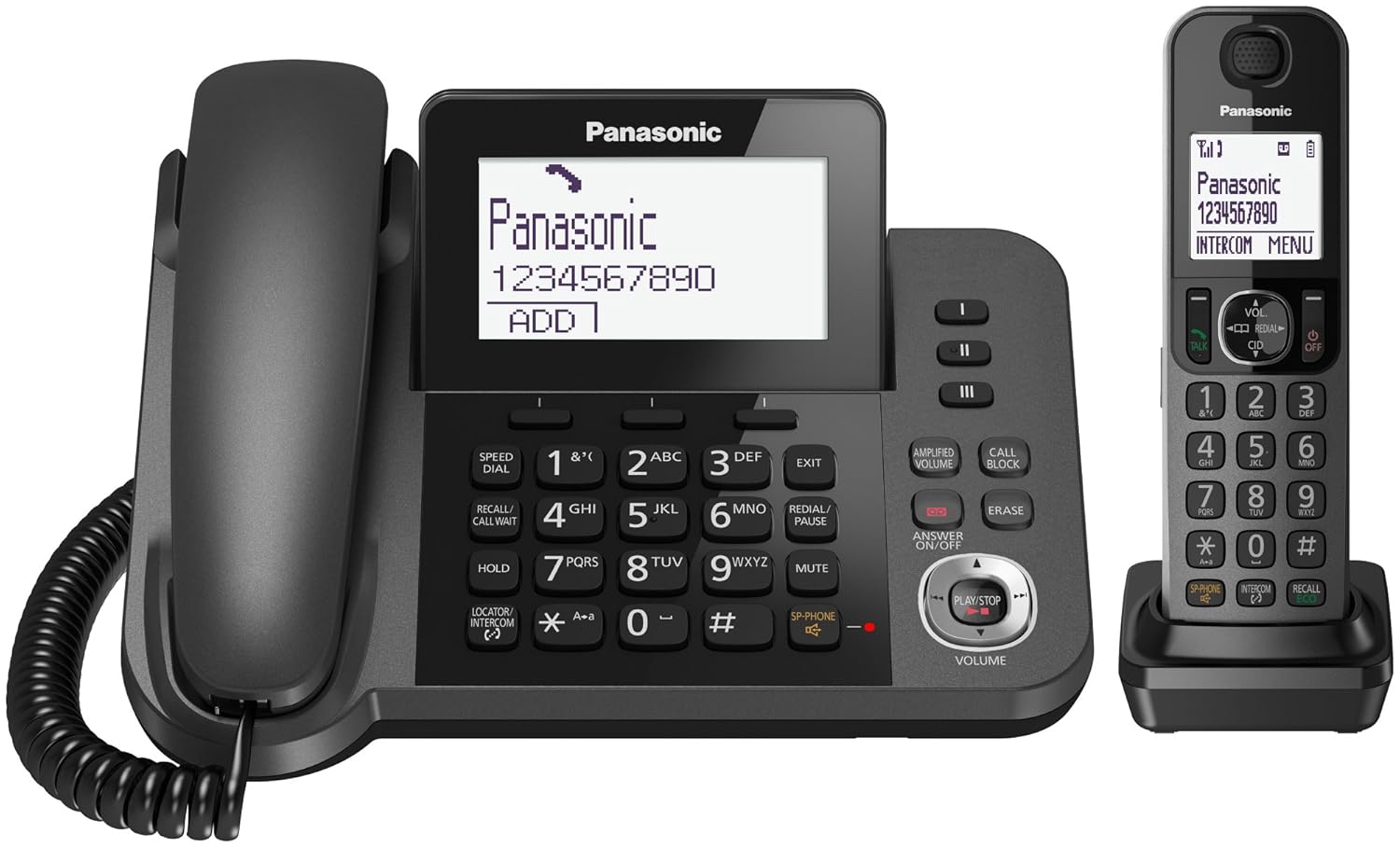 Panasonic KX-TGF320E Corded and Cordless Nuisance Call: Amazon.co.uk: