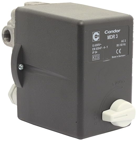 Elmag - Druckschalter CONDOR MDR 3 EA/11 bar, 400 Volt 10 - 16 A