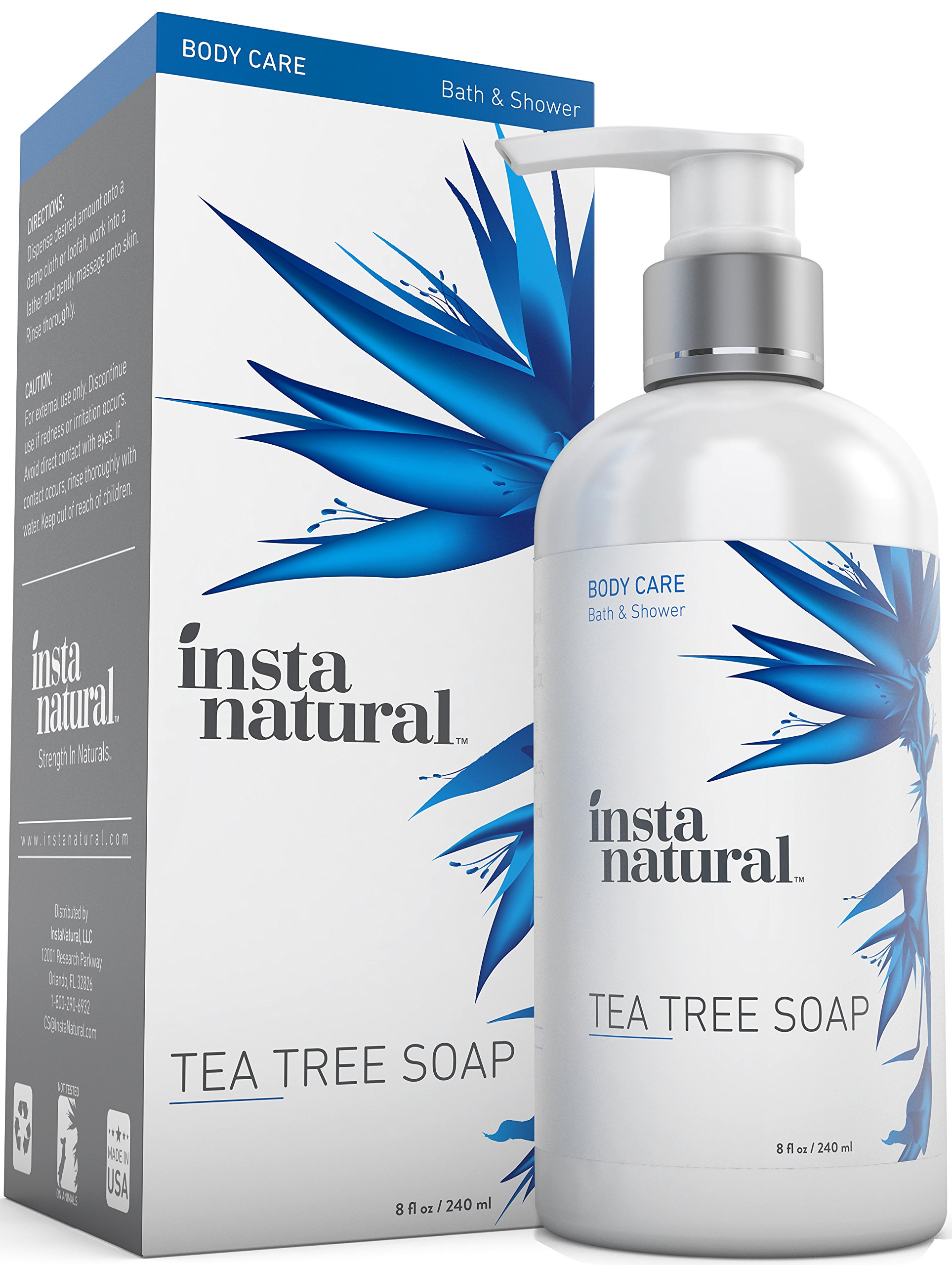 Buy Tea Tree Oil Antifungal Soap Foot & Body Wash For Nail Fungus