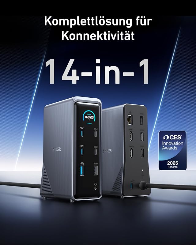 Prime Dockingstation, 14-Port mit 160W Max