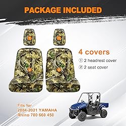 BORDAN UTV Waterproof Seat Cover for 2004-2021