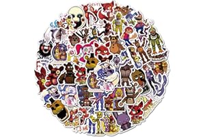 QQUK Five Nights at Freddy's Stickers 50 Pack