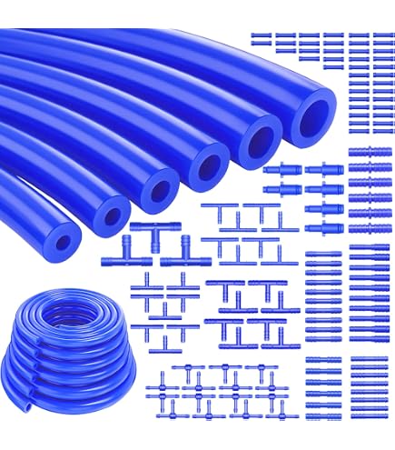 Amazon.com: Ucreative 6PCS 5FT Silicone Vacuum Hose with 113PCS