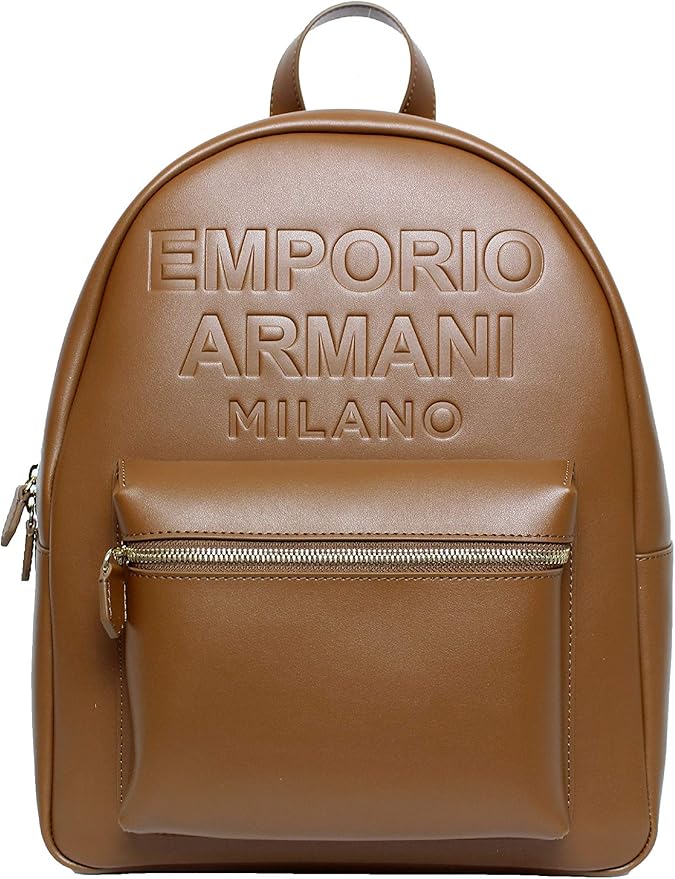 Emporio Armani Backpack woman Y3L105Y267A LEATHER Brown