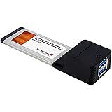 StarTech.com  2 Port ExpressCard SuperSpeed USB 3.0 Card Adapter with UASP Support ECUSB3S2