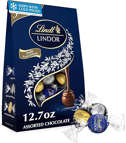 Amazon.com : Lindt Assorted Chocolate Truffles 21.2oz(600g) 50ct