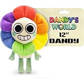 Culture Fly Dandy's World 12" Plush Toys I Officially Licensed Collectable Plush Dolls (Dandy)