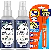 Downy Wrinkle Release Spray Bundle w/Bonus Tide Pen Sample - 3 Pack