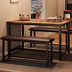 IDEALHOUSE Dining Table Set for 4, Kitchen Table