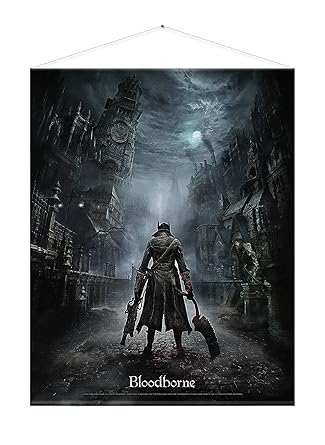 Bloodborne Wallscroll Night Street