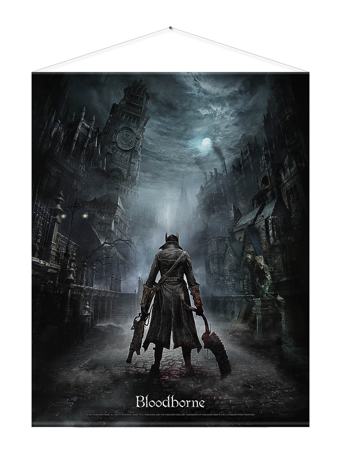 Séga Bloodborne Wallscroll Night Street