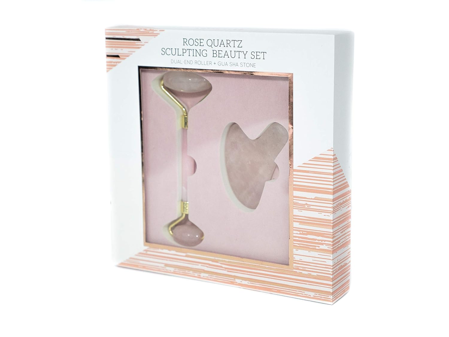 Amazoncom Tru Spa Rose Quartz Sculpting Beauty Set Dual