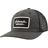 ZHATS Standard NCAA Officially Licensed Trucker Hat Carson Patch Brick Black, One Size