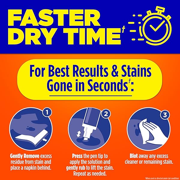 TIDE STAIN REMOVER FOR CLOTHES, TO GO PEN, INSTANT SPOT REMOVER FOR CLOTHES, TRAVEL & POCKET SIZE, 1 COUNT