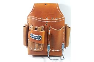 DURACUIR Construction Drywall Leather Tool Pouch Carpenter Occidental