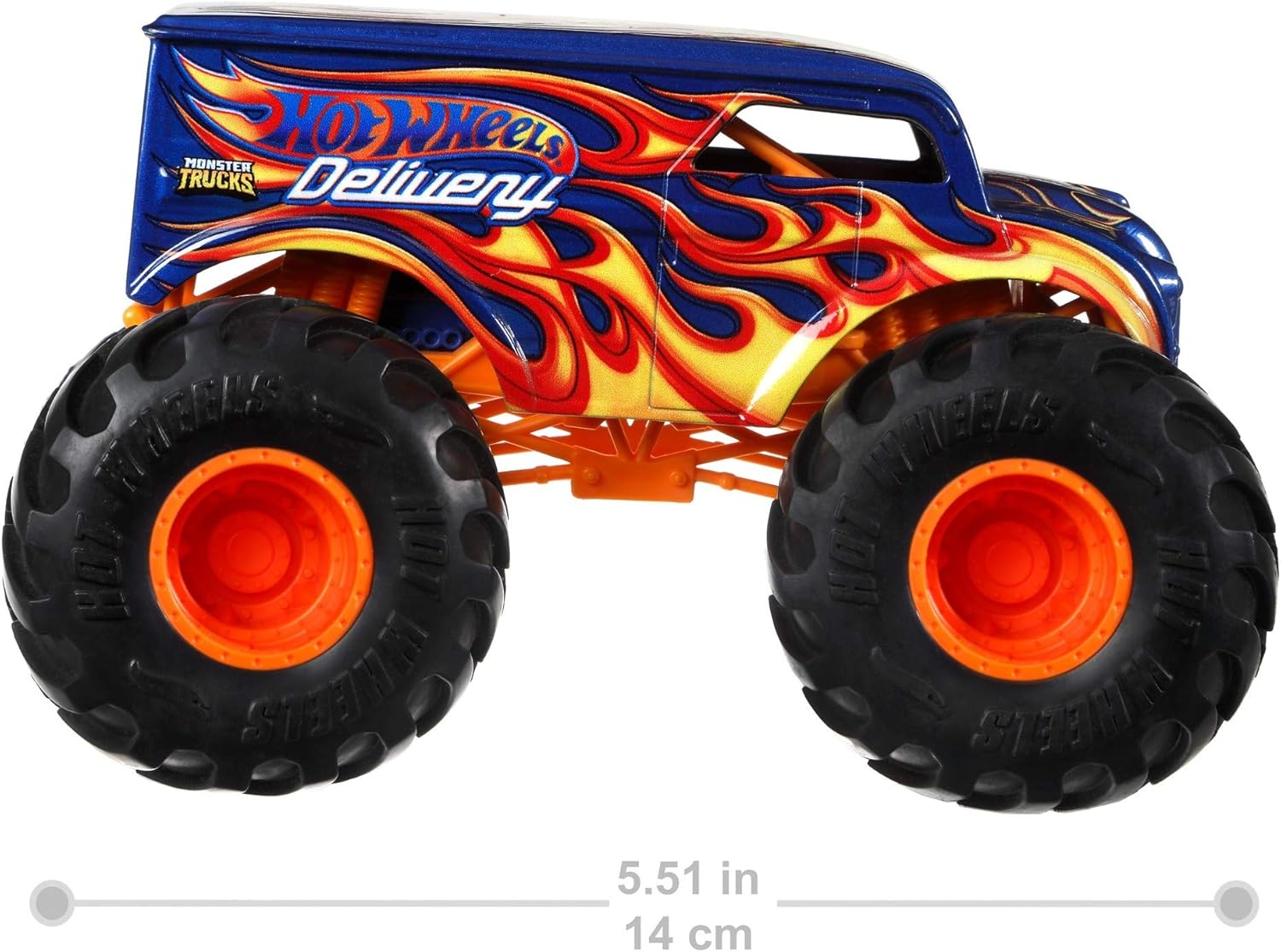 hot wheels delivery monster truck