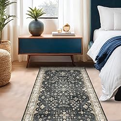 Boho Large 4x6 Entryway Rug Indoor - Washable