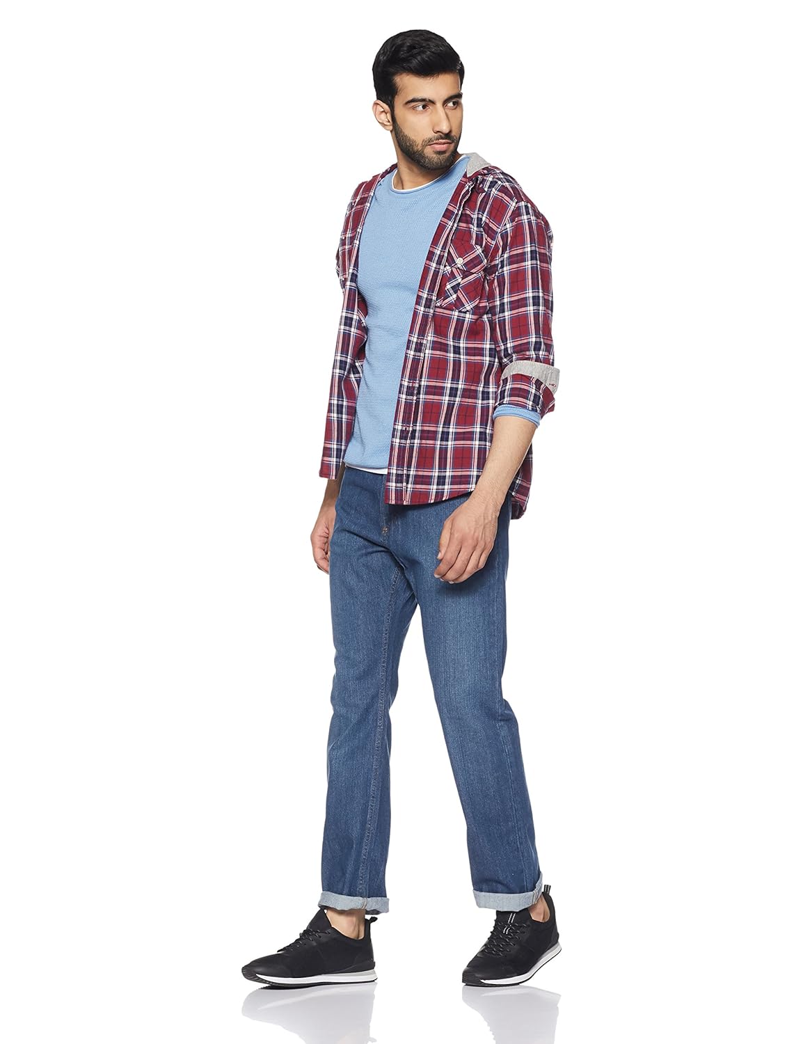 marks & spencer men's regular fit jeans