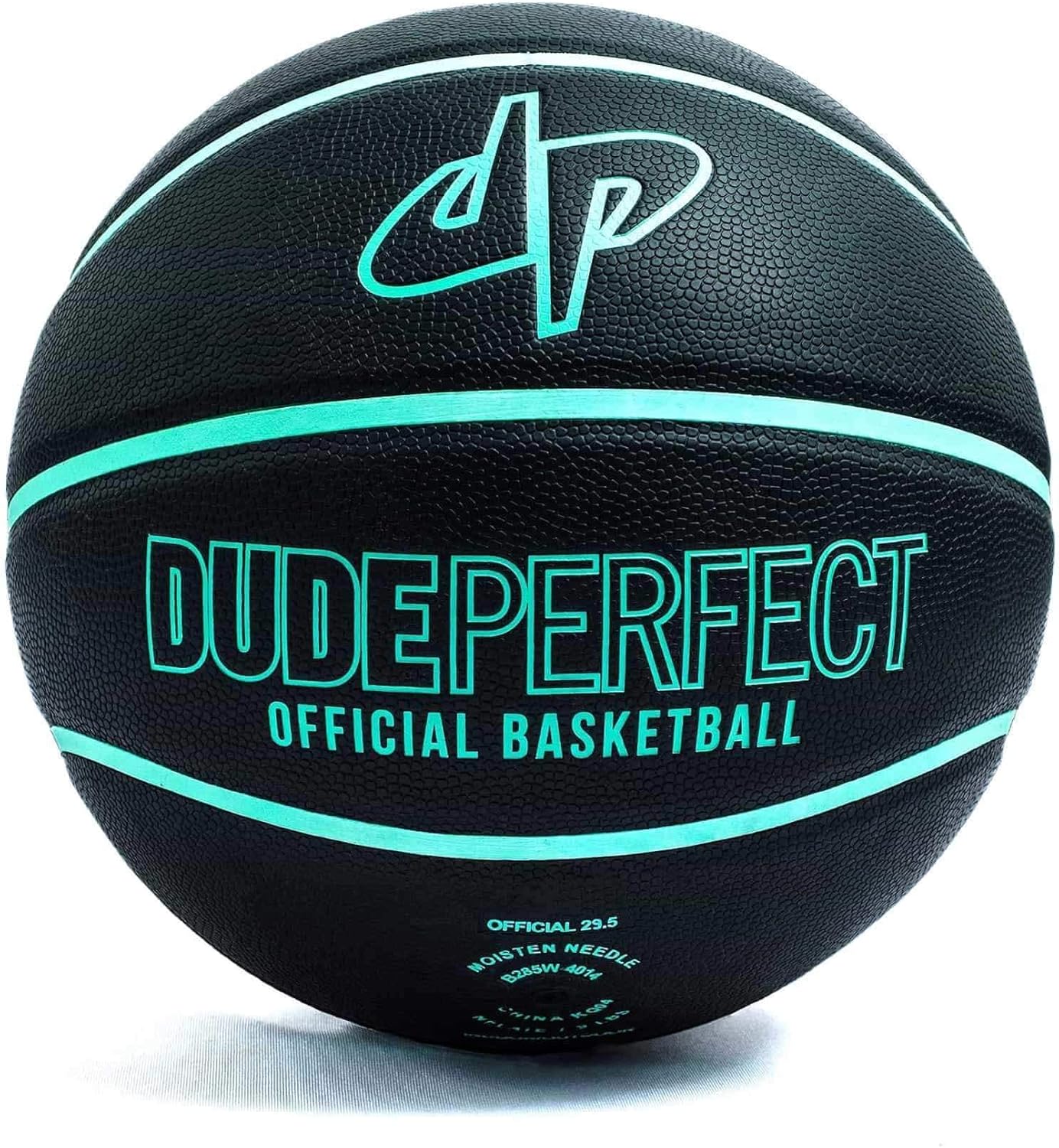 Dude Perfect Official Basketball // Black + Green Amazon.co.uk Sports