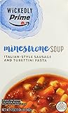 Wickedly Prime Minestrone Soup with Italian Sausage, 17 Ounce