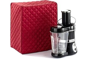 Covermates Keepsakes – Juicer Cover – Dust Protection - Stain Resistant - Washable – Appliance Cover, Red