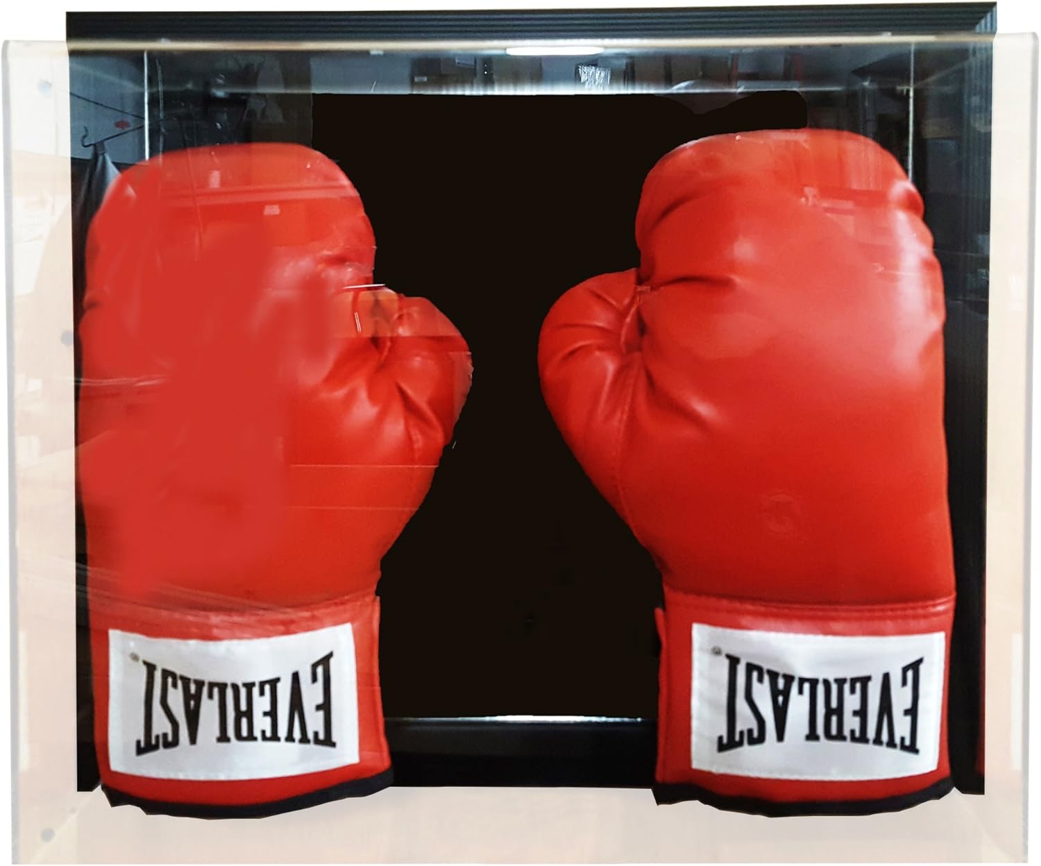 boxing glove case picture frame