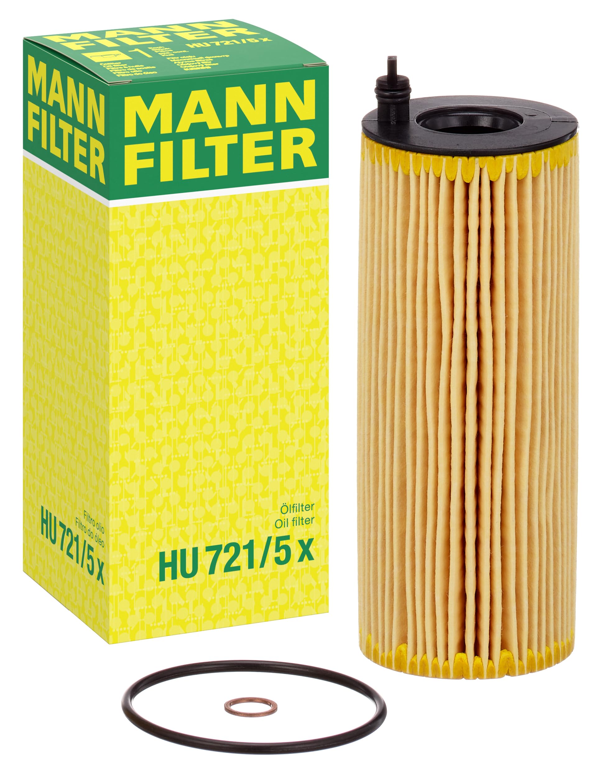 MANN-FILTER HU 721/5 x Oil Filter - CARS + TRANSPORTERS