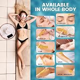 Vinmall Wax Warmer Kit with 4x100g Wax Beans and 30 Sticks - Painless Hair view 5