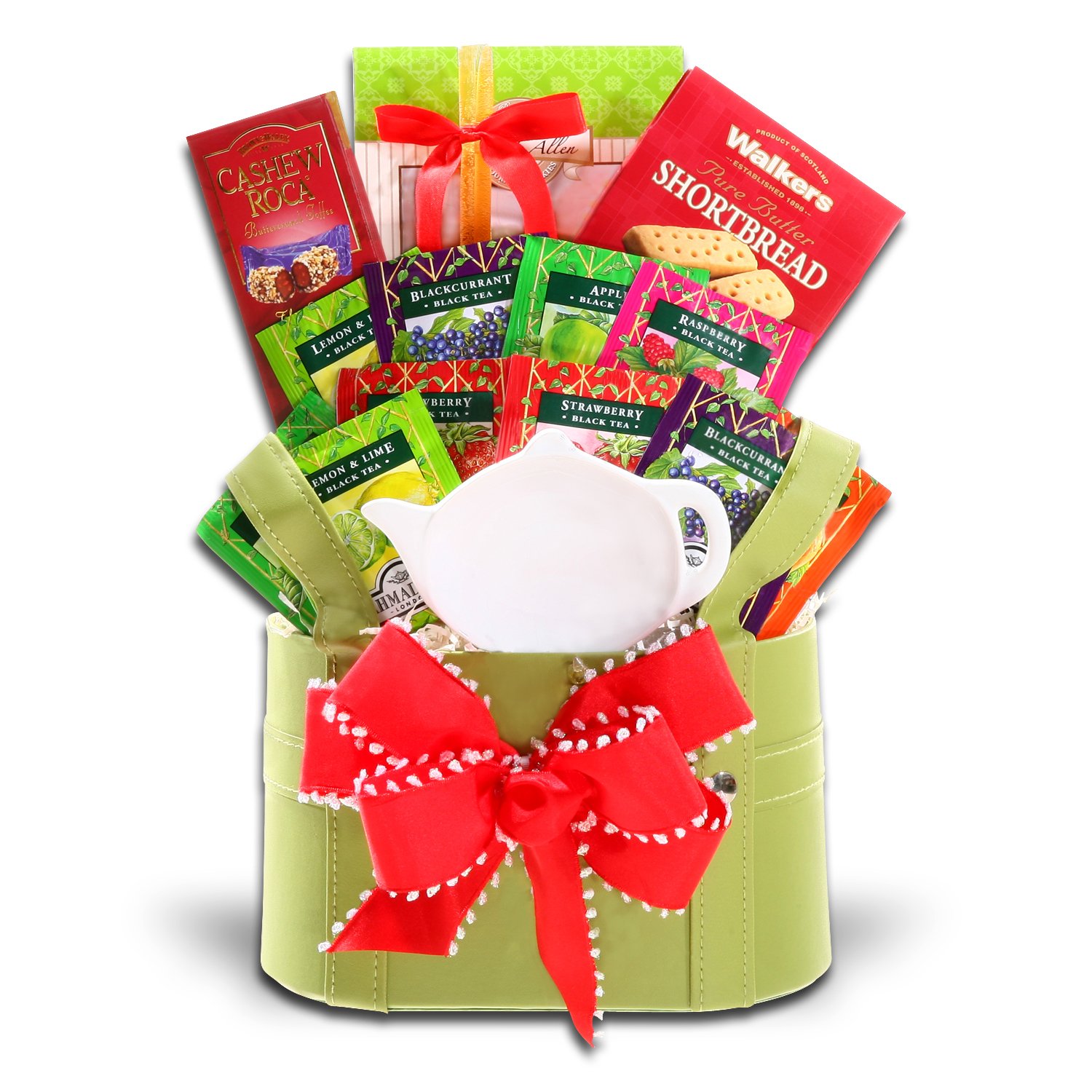 Wintertime Tea Time Christmas Tea Lovers Gift Basket