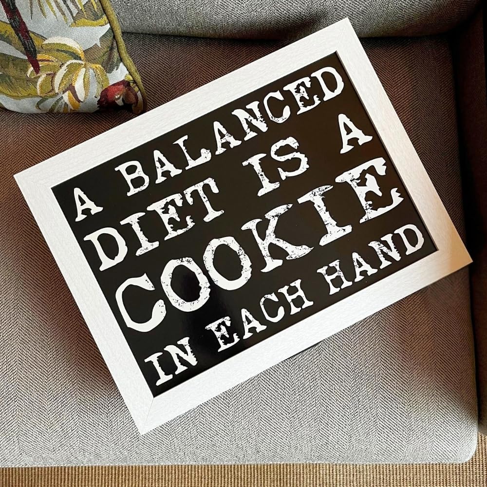 Vintage Quote Lap Tray ~ 43X32 White Laptray With A Bean Bag Base