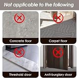 YOUSHARES Door Draft Excluder Silicone 39in White - Bottom Seal view 3