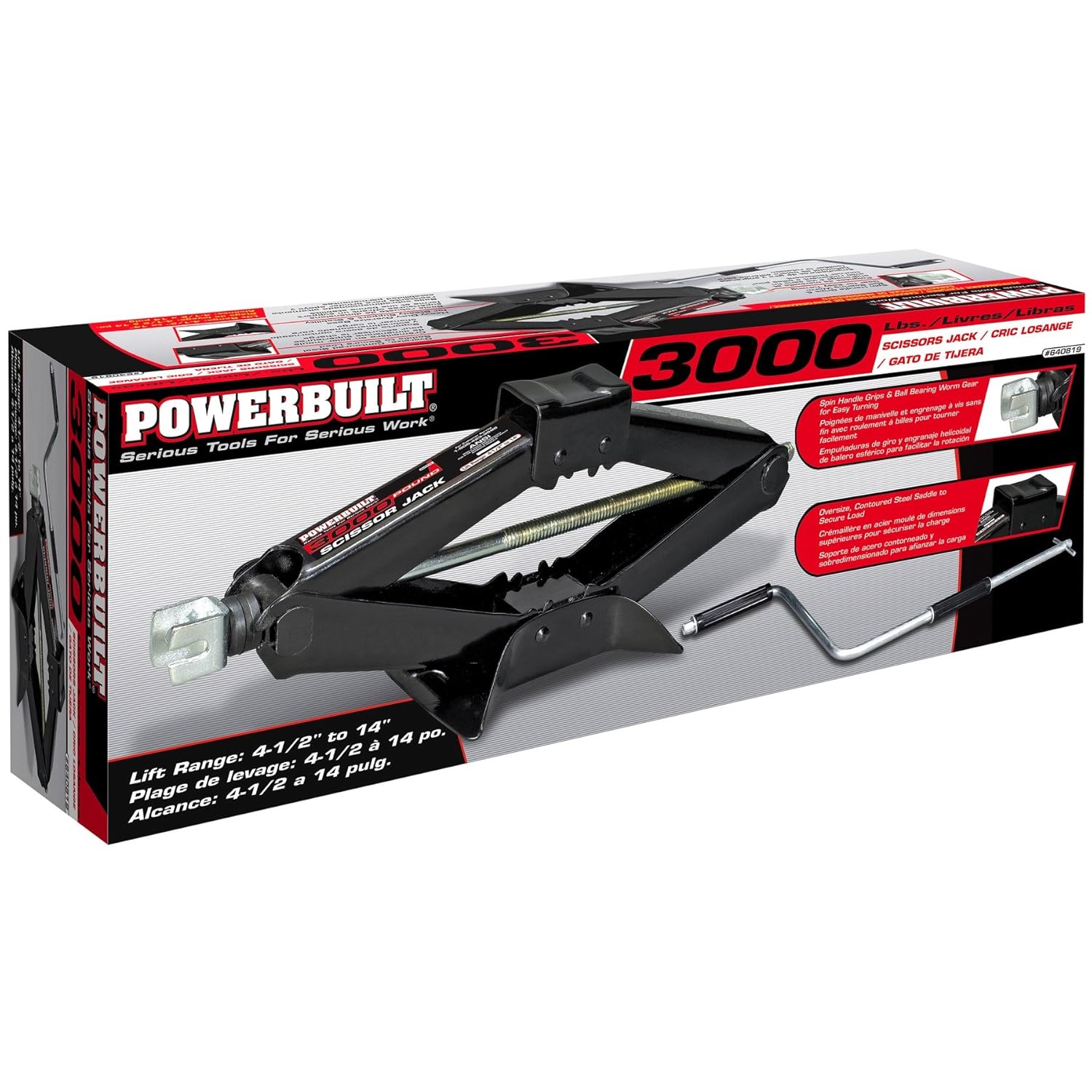 Alltrade 647587 3 Ton, Farm Jack 3 Ton, Farm Jack