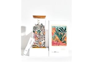JIGGY - Luxury Jigsaw Puzzles for Adults - 800 Piece Decorative Artwork Puzzle + Puzzle Glue Kit - Unique Puzzle Perfect for