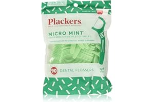 Plackers Micro Mint Freshens Breath, Mint, 90 Count