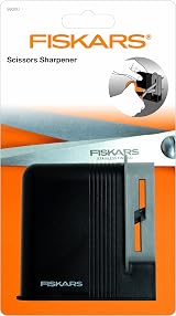 Fiskars Scissor Sharpener Right-Hand Ceramic Heads Black Grey view 6