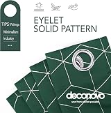 Deconovo Christmas Decorations Blackout Curtains Eyelet Foil Diamond 2 Panels view 4