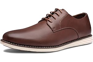 Vostey Men's Casual Dress Shoes Oxford Shoes Business Dress Dress Shoes for Men