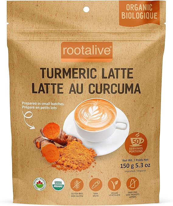 Organic Turmeric Latte 150g Amazon.ca Grocery