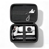 XANAD Hard Case for DJI Osmo Mobile SE/Osmo Mobile 8 7P 7 6/Osmo Pocket 3, Insta360 Flow 2 Pro/Flow 2/Flow Pro Foldable AI Phone Gimbal, Hohem iSteady X3 SE Portable Gimbal Stabilizer