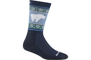 DARN TOUGH VERMONT Darn Tough Women’s Vanna Grizzle Boot Midweight Hiking Socks, Merino Wool Crew, Breathable Lightweight Hiking Gear