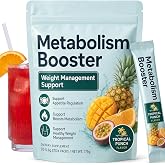 Peehss Metabolism Booster Stick Packs, Tropical Punch Flavor, 30 Servings | Weight Management Supplement to Support Appetite Regulation, Metabolism, Natural Body Curves