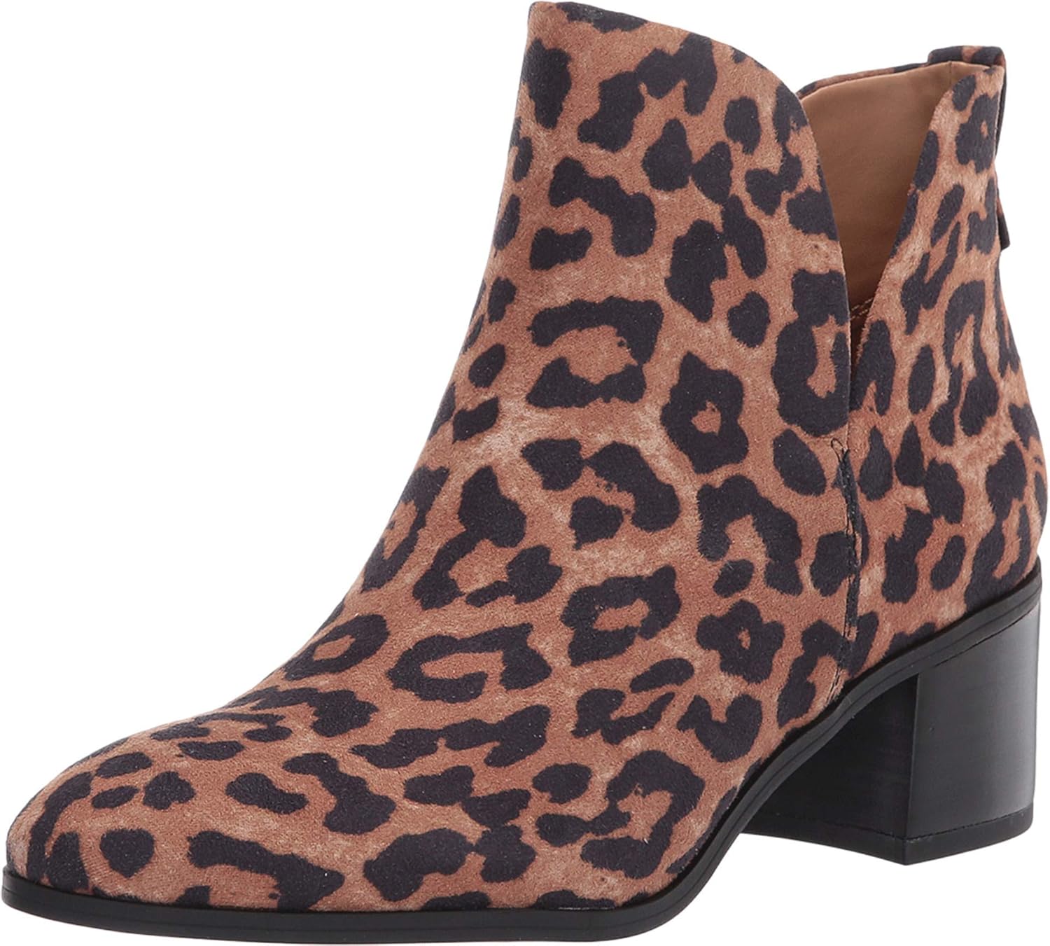 Franco sarto leopard booties Clearance