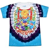Liquid Blue China Rider Vintage Band Tee – Grateful Dead T-Shirt, Organic Cotton, Artistic Concert Shirt for Men