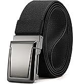CHAOREN Tactical Belt Men - 1.5" Stretch Belt for Work - Quick Release for Military Casual Jeans EDC Hiking