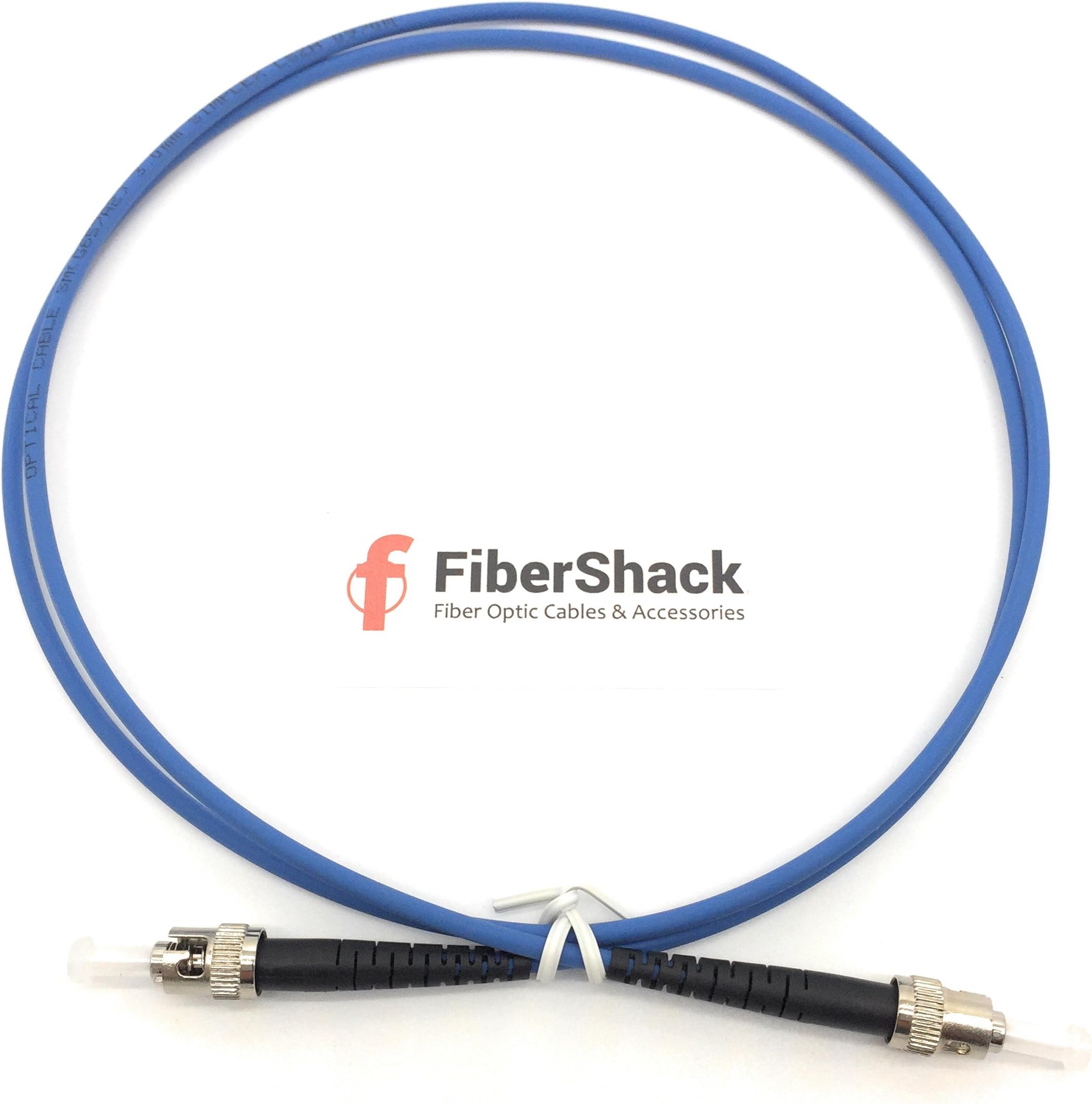 PacSatSales - Armored Single Mode Simplex Fiber Optic Cables - SC/APC, UPC, FC, LC, SC, ST - SM SX (1M, ST to ST)