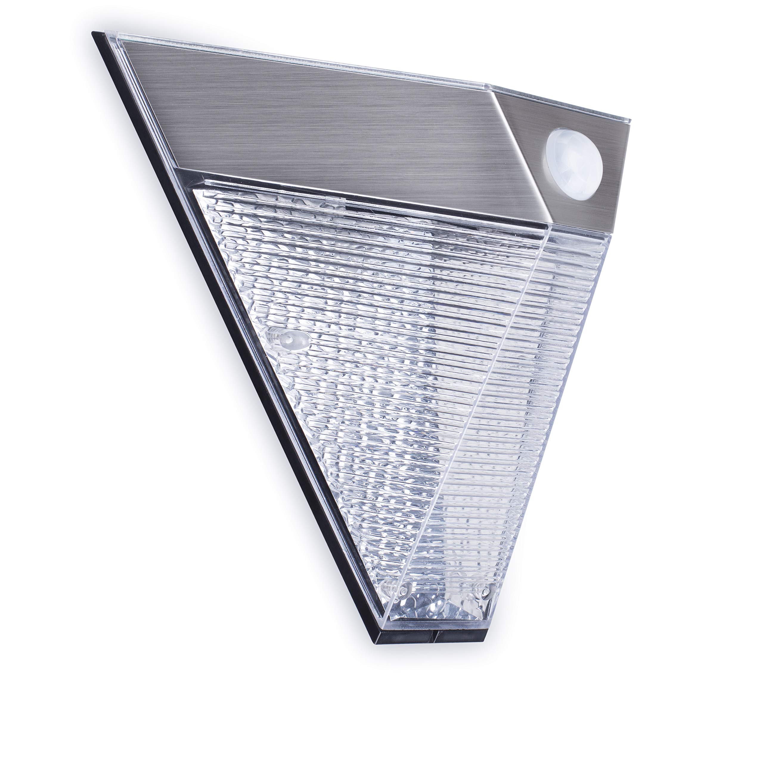 Smartwares Outdoor Wall Light, Solar Powered, PIR Motion Sensor, Integrated LED, Adjustable Settings, IP44