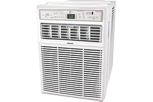Perfect Aire 4PASC10000 10,000 BTU Slider Casement Window Room Air Conditioner, 115V, 450sqft, R32