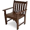 POLYWOOD GNB24MA Vineyard Garden Arm Chair, Mahogany